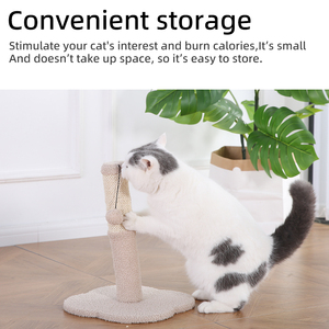 Mèo gãi Bài Mèo leo khung sisal màu hồng mèo con khung Đu Đồ chơi gãi cột móng vuốt bảng Mèo gãi leo lên cực - Product Image 6
