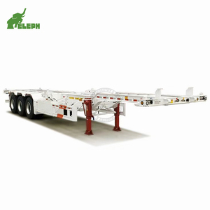 3 trục Trailer Chassis <span class=keywords><strong>container</strong></span> Trailer xương cho Giao thông vận tải Heavy Duty 07 - Product Image 2