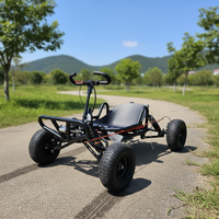 Kart tout-terrain pour adultes, buggy à 4 roues à essence pour parcs d'attractions en plein air, sentiers de montagne et sites d'aventure