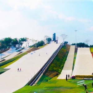 Tappeto da scivolo colorato in plastica per sci e snowboard, tappeto da scivolo a secco, tappeto da sci a secco, pista da sci a secco - Product Image 5