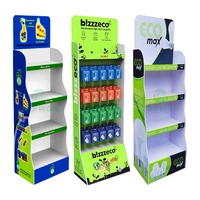 Étagère de présentation en PVC personnalisée pour supermarché, présentoir de produits en PVC, présentoir de chips, de snacks et de bonbons en PVC