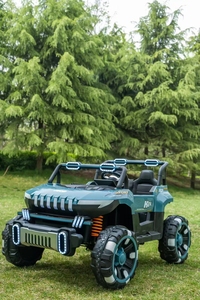 Nouvelle voiture électrique à quatre roues motrices en plastique Junle <span class=keywords><strong>ABM</strong></span>-8688 pour enfants de 2 à 13 ans - Product Image 5