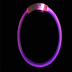 Venta al por mayor Luminous PVC <span class=keywords><strong>Led</strong></span> Light <span class=keywords><strong>Dog</strong></span> <span class=keywords><strong>Collar</strong></span> Usb Recargable Seguridad para Todas las razas de perros - Product Image 5