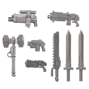 ตัวต่อทหารจิ๋ว <span class=keywords><strong>Star</strong></span> Military 40k <span class=keywords><strong>Star</strong></span> Warrior <span class=keywords><strong>Empire</strong></span> War อาวุธปืน ของเล่นตัวต่อพีวีซี บรรจุในถุงพลาสติก OPP - Product Image 1