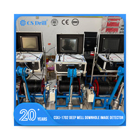 Détecteur d'inspection en forage CSDRILL CSKJ-1702 360° °   Caméra inclinable 1080P IP68, finition tréfilée à froid 45° °    Sonde