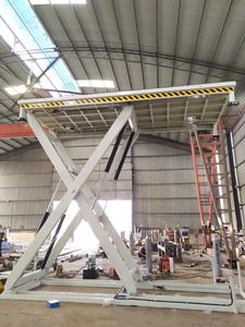 Zhongxiang गोदाम/कारखाने सामान उठाने उपकरण कार गैरेज फिक्स्ड हाइड्रोलिक कैंची लिफ्ट प्लेटफॉर्म कार्बन स्टील एसी - Product Image 4