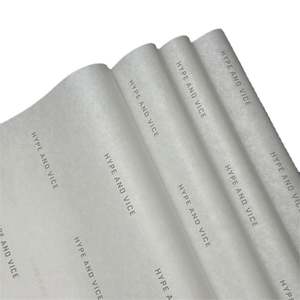 Custom Logo Food Grade Waxed <b>Paper</b> with Single Side Coating Greaseproof Burger <b>Wrapping</b> <b>Paper</b> for Clothing Shoes Socks Print Use - Product Image 6