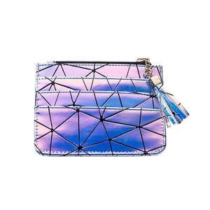 Portefeuille porte-cartes magique personnalisé Boshiho, portefeuille fin en PU diamant, porte-cartes de crédit intelligent, joli cadeau pour homme - Product Image 6