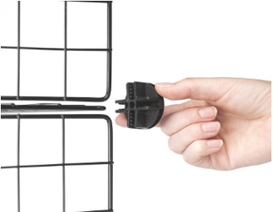 Home DIY <strong>4</strong> <strong>Cubes</strong> Small Pet Wire Grid Cage <strong>Cube</strong> Display Wire <strong>Cube</strong> <strong>Storage</strong> - Product Image 4