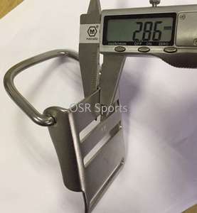 Sangle de fixation pour plongée technique avec boucle en acier inoxydable 304, étanche, pour BCD, fixation dorsale ou latérale, pour bouteille de plongée et équipement toutes saisons - Product Image 3