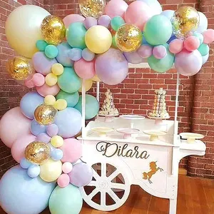 Tlx 11 Jaar Fabrikant Oem Pastel Ballonnen Guirlande Boog Kit 5 12 18 Inch Macaron Party Ballonnen Voor Bruiloft verjaardag
