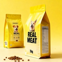 Sachets à fermeture éclair latérale personnalisables de 3 kg à 15 kg, résistants à l'humidité, thermosoudés, en PET/PA/AL laminé, numérisés, directement de l'usine