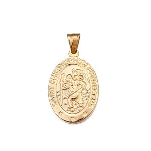 2020 Stainless Steel Anak Laki-laki Saint Emas <span class=keywords><strong>St</strong></span> <span class=keywords><strong>Christopher</strong></span> Liontin - Product Image 1