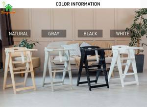 मल्टी-फंक्शनल बेबी हाई चेयर - आरामदायक भोजन और खेलने के लिए परिवर्तनीय स्विंग, फीडिंग और कार सीट संगत कुर्सी - Product Image 4