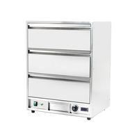 Chauffe-Plats Électrique Isolé Professionnel Ownfit WD-001 pour la Restauration – Équipement de Cuisine Commercial en Acier Inoxydable Autoportant