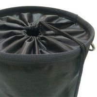 Panier à linge pliable avec cordon de serrage, sac de rangement portable pour extérieur, pour pinces à linge, articles divers, organisateur domestique