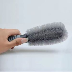 Brosses de nettoyage de roues de voiture portables grises, brosse de nettoyage de jantes, brosse de nettoyage automobile - Product Image 3