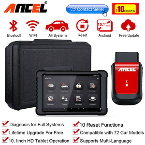 Escáner <span class=keywords><strong>OBD2</strong></span> Bluetooth Ancel X6, Herramienta de Diagnóstico Automotriz Profesional, Sistema Completo, Reinicio de Airbag, Aceite, EPB, DPF - Product Image 4