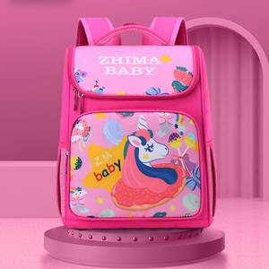 2022 vendita calda carino nuovo sacchetto di scuola per bambini zaino scuola unicorno per ragazze borse da scuola per bambini - Product Image 3
