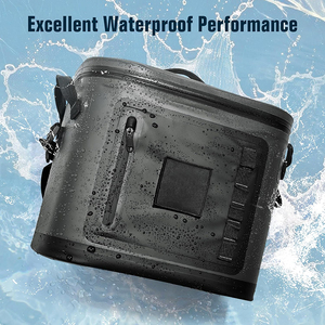 Taşınabilir 840D TPU yumuşak soğutucu çanta özel desen seyahat yalıtımlı su geçirmez buz göğüs soğutucusu kutu balıkçılık yürüyüş - Product Image 6