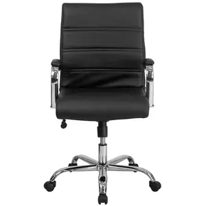 Silla de oficina ergonómica a rayas para apartamento, muebles de oficina para el hogar ejecutivo, juego de escritorio para ordenador, silla de oficina reclinable