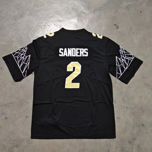 Camisetas de Fútbol Americano Cosidas para Hombre, Estilo Universitario, Baratas al por Mayor, Nuevas de 2025, 12 Travis Hunter, 2 Shedeur Sanders, 21 Shilo Sanders - Product Image 5