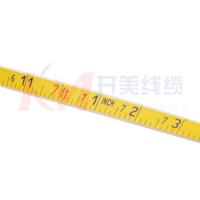 Câble de règle en acier haute température Règle en acier double face plaqué argent anglais métrique personnalisé 15m 30 m 35 m compteur UTI