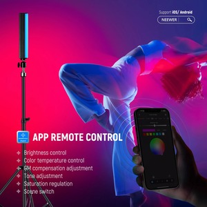 Pour NEEWER Full Color LED Tube Bar RGB Light Wand avec APP Control & Magnetic Handheld 2500K ~ 8500K Video & Photography Light <span class=keywords><strong>Sti</strong></span> - Product Image 3