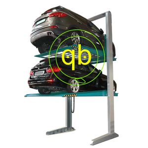 2 Post 3 livello idraulico auto sistema di sollevamento verticale veicolo triplo Stacker meccanico paranco Garage dispositivo ascensore - Product Image 3