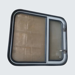 Ventanas para trenes de 800x900 mm, de doble capa, de vidrio templado hueco con mosquitera para camping y uso en campos petroleros - Product Image 3