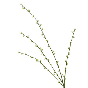 Flor Artificial de Sauce Plateado, Rama Individual, Plástico Suave, Ecológica, Decoración para Bodas - Product Image 3