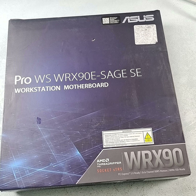 Pro WS WRX90E-SAGE SE WIFI Motherboard AMD STR5 Threadripper PRO 7000/9000