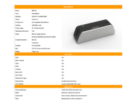Mini Codificador de Tarjetas Magnéticas HiCo USB de 3 Pistas MSRX6, Portátil, Económico, el Más Pequeño, Lector de Tarjetas VIP, Certificado por la FCC, Estándar ISO para PC