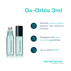 Gx Orbis D7,5 3 Cosmetics <b>Perfume</b> Glass Roll-On 3ml Skin Care, Make Up, Hair Care, Men Care Gerresheimer ref.F003X3V12 - Product Image 2