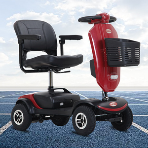 Viajes al aire libre <span class=keywords><strong>scooter</strong></span> eléctrico de cuatro ruedas <span class=keywords><strong>para</strong></span> ancianos scooters ligeros plegables con <span class=keywords><strong>movilidad</strong></span> <span class=keywords><strong>reducida</strong></span> - Product Image 1
