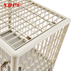 XDPC çift katmanlı İstifleme hayvan köpek plastik pet kafesleri - Product Image 4