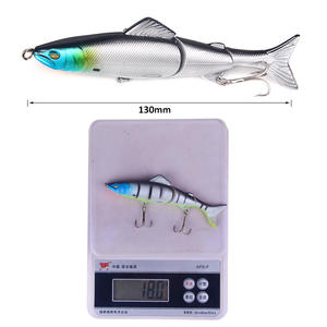 Señuelo Kfs Minnow de 130 mm y 18 g, cebo duro para pesca de lubina, señuelos de aguas medias - Product Image 1