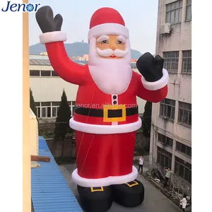 Dev açık hava reklam noel şişme Santa Claus modeli alışveriş merkezi dekorasyon için