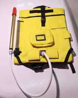 Nouveau design couleur jaune Wildland 5 gallons (20L) sac à dos pompe à incendie avec sac pliable pour la lutte contre les incendies de forêt