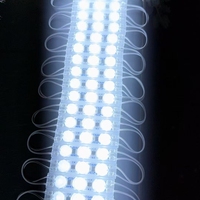 Module LED ultrasonique haute tension DC 12V CE Rohs 2W, lumières SMD2835 IP68, étanche en extérieur, bleu, pour boîtes lumineuses publicitaires