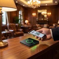 Terminal de Control de Acceso Comunitario Inteligente WCMI, Lector de Códigos QR + NFC de 13.56MHz para Escuelas