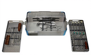 Système d'instruments vétérinaires en acier inoxydable pour plaques et vis osseuses BISONS (vente en gros) |   Ensemble complet de chirurgie orthopédique pour chien et chat - Product Image 1