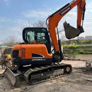 Excavadora Hidráulica Usada Doosan DX60 de Alta Calidad y Precio Económico, Mini Excavadora de 6 Toneladas para Construcción en Venta - Product Image 2