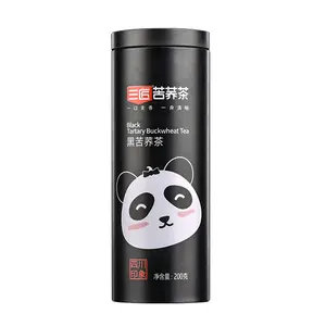 200克三江中国特殊礼品熊猫包100% 黑苦酒桶热茶