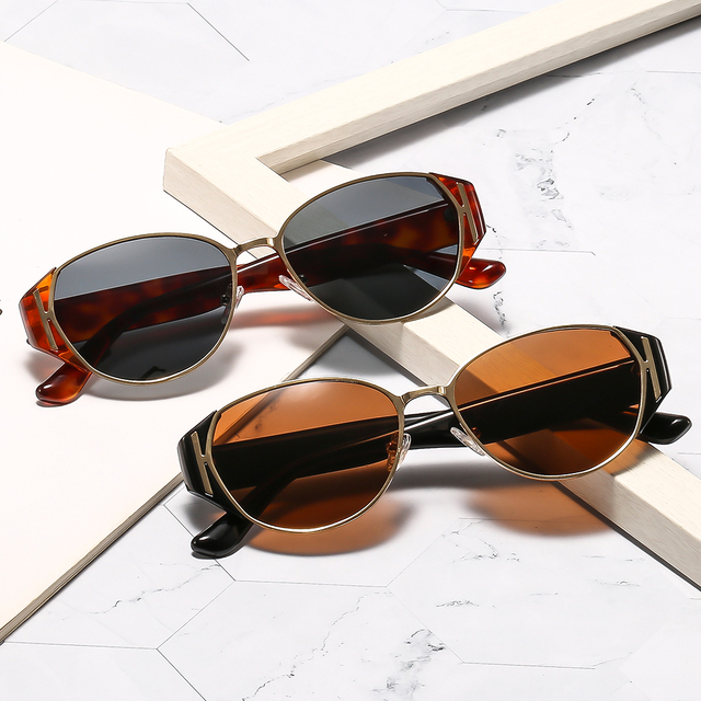 Playful Internet Celebrity's High-end Sunglasses, Women's Sun protection Street Style Sunglasses