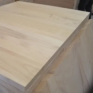 Wood Supplier good quality Furniture Edge Glued Board Cabinet paulownia board