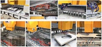 Routeur CNC 1325 Stoneplus 5 axes CNC pour la découpe et le polissage de l'évier en granit et en quartz, 12000 tr/min