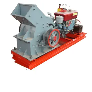 Romper piedra motor Diesel portátil de molino de martillo Crusher precio