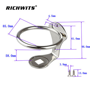 RICHWITS Stainless Steel Cup Holder Mirror Polished Modern Design For RV <b>Yacht</b> Motorhome Interior Accessory - Product Image 3
