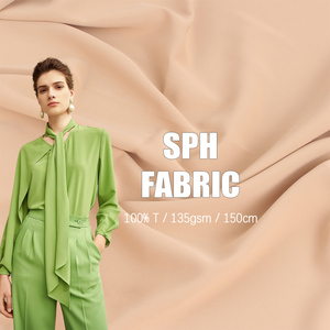 Tissu uni 100% polyester <span class=keywords><strong>Rosalinda</strong></span> SPH 150 g/m² pour Abaya du Moyen-Orient - Product Image 2